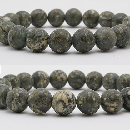 Japan Stones Birthstone: February Gunma SAZAREISHI 10mm  bracelet natural stones Health wealth stones