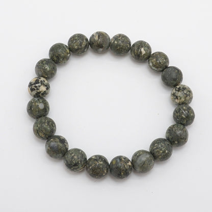 Japan Stones Birthstone: February Gunma SAZAREISHI 10mm  bracelet natural stones Health wealth stones