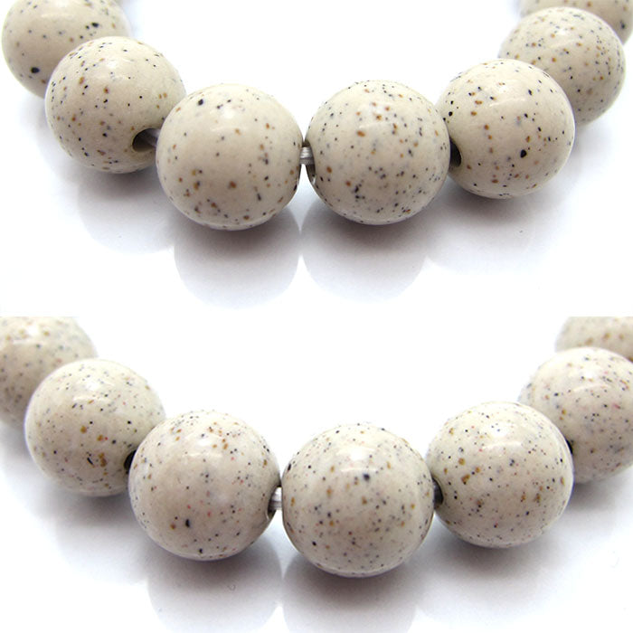 Hokutolite (White) 10mm bracelet ion power