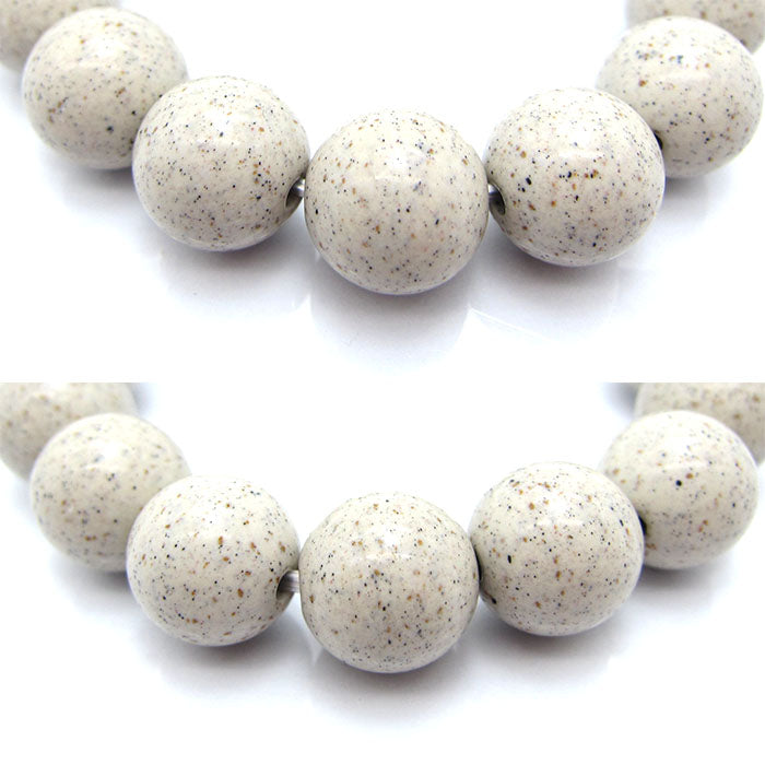 Hokutolite (White) 12mm bracelet ion power