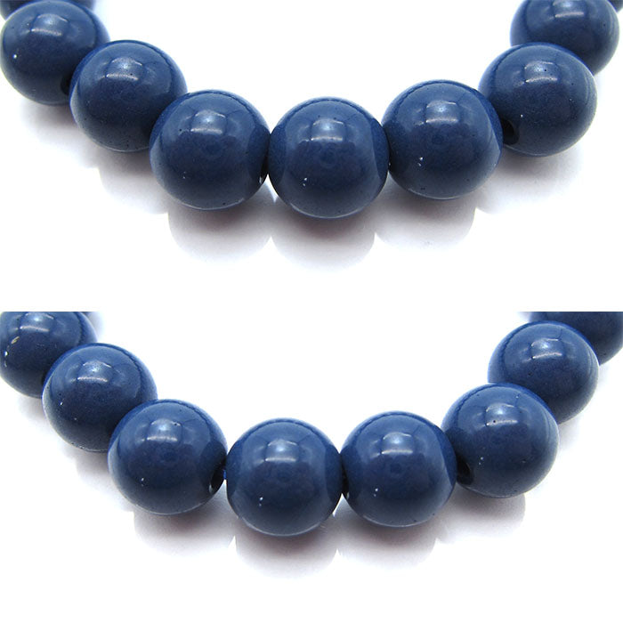 Hokutolite (Blue) 10mm health bracelet ion power