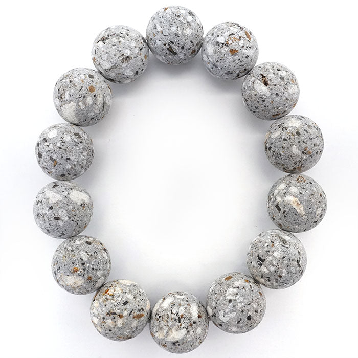 Japan Stones :  Ioh Stone 16mm bracelet natural stones Health wealth stones