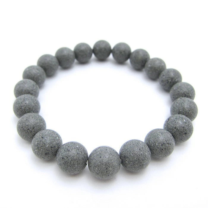 Japan Stones :  Izumi Bluestone 10mm bracelet natural stones Health wealth stones