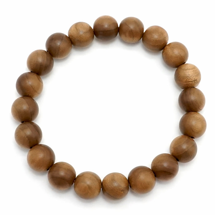 Jindai Kaede Maple 10mm - Japanese precious wood -  Bracelet natural stones Health tree stone