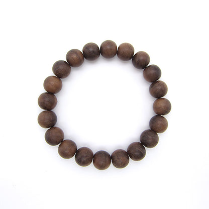 Jindai Zelkova 10mm bracelet - Japanese precious wood - Bracelet natural stones Health tree stones