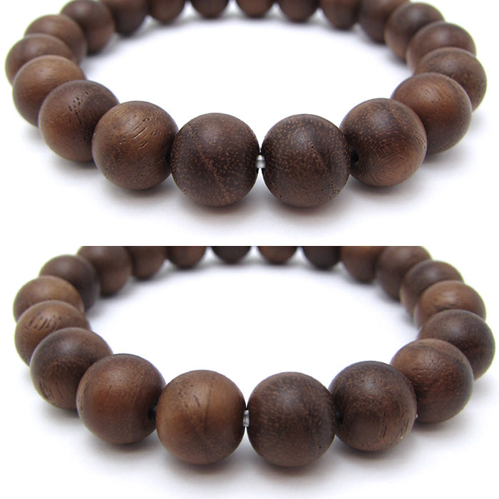 Jindai Zelkova 10mm bracelet - Japanese precious wood - Bracelet natural stones Health tree stones