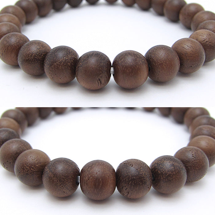 Jindai Zelkova 8mm - Japanese precious wood - Bracelet natural stones Health tree stones