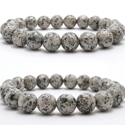 Japan Stones :  KUMANO Hayatama Stone 10mm bracelet natural stones Health wealth stones