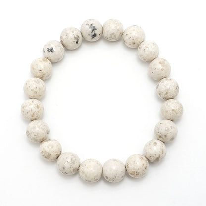 Japan Stones :  KUMANO Yakuseki 10mm bracelet natural stones Health wealth stones