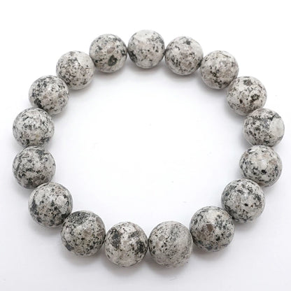 Japan Stones :  KUMANO Hayatama Stone 12mm bracelet natural stones Health wealth stones