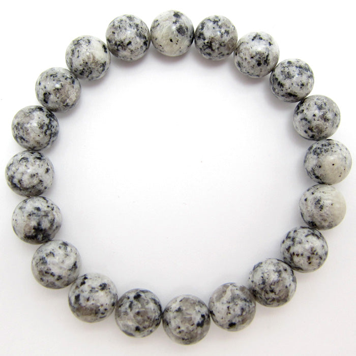 Japan Stones :  Kurokami 10mm bracelet natural stones Health wealth stones