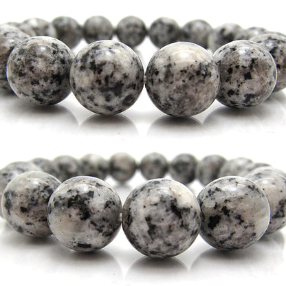 Japan Stones :  Kurokami 12mm bracelet natural stones Health wealth stones