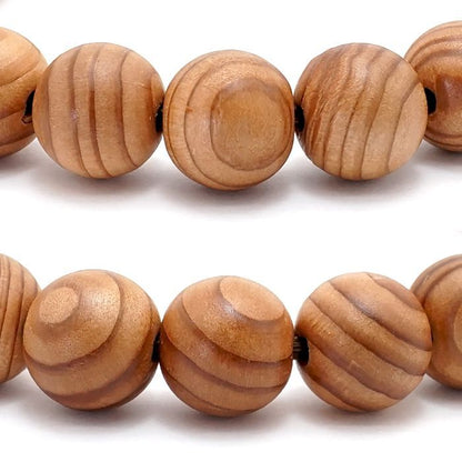 Nezuko 10mm bracelet -Japanese precious wood - natural stones Health wealth Kiso