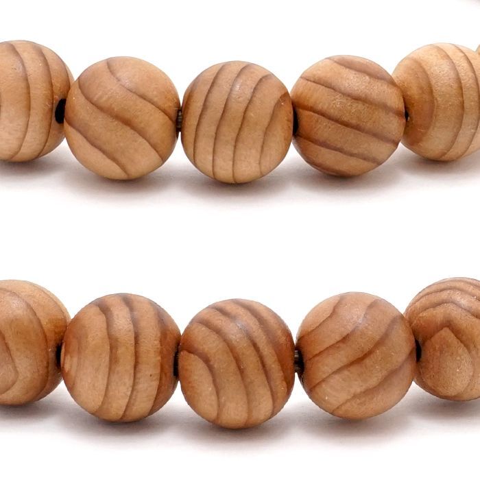 Nezuko 8mm bracelet -Japanese precious wood - natural stones Health wealth Kiso