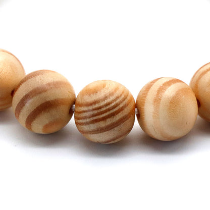 Japanese precious wood - Reiwa Izumo Kuromatsu 12mm  bracelet natural stones Health wealth stones