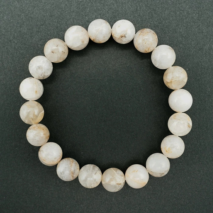 Japan Stones Birthstone: April SHIZUOKA Quartz 10mm  bracelet natural stones Health wealth  stones