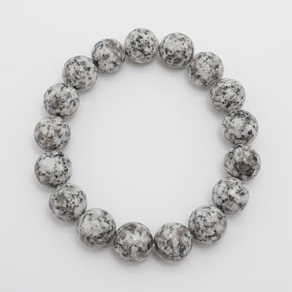 Japan Stones :  Angel Snow Light 12mm bracelet natural stones Health wealth stones