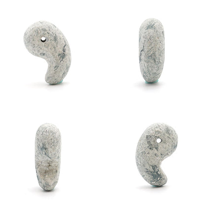 Japan Stones : Towada Stone magatama 3cm comma shape natural stones Health wealth stones