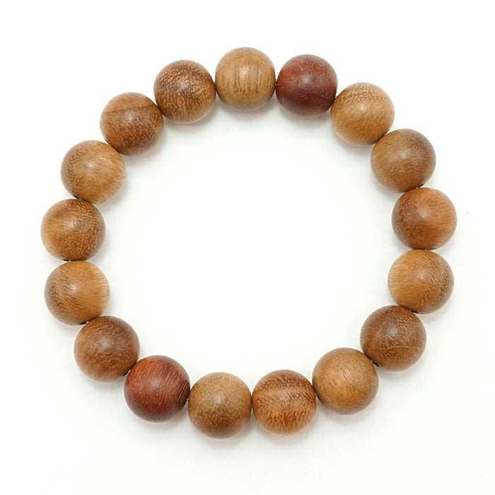 World Powers Wood (Australia) - Eucalyptus 12mm bracelet natural stones Health wealth