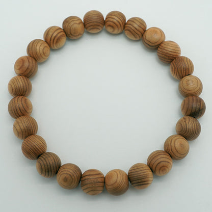 Yakusugi 8mm bracelet -Japanese precious wood - World Heritage Site 1000 Years Old Ancient Vitality Energy Mystery